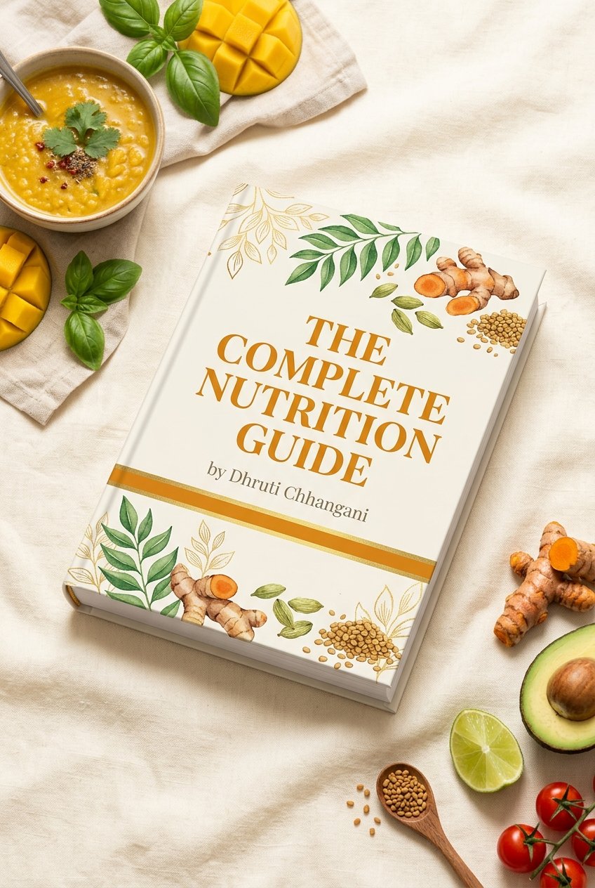 Dhruti Chhangani Complete Nutrition Guide E-book cover
